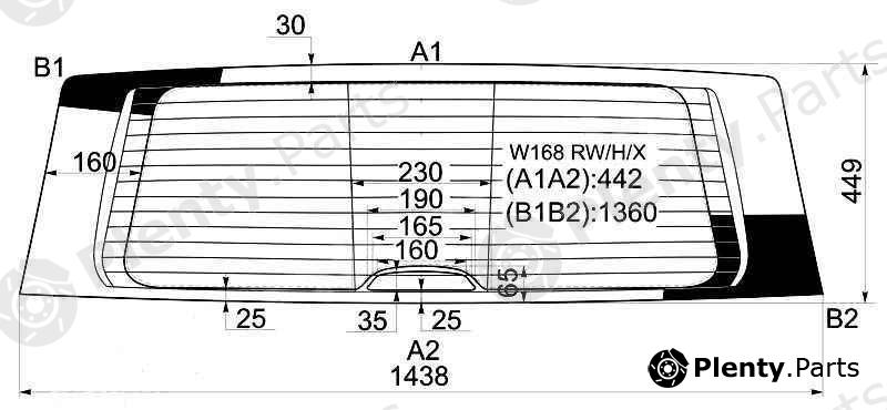  XYG part W168RW/H/X (W168RWHX) Replacement part