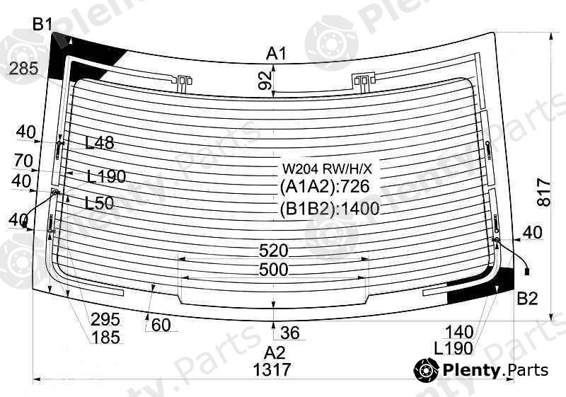  XYG part W204RW/H/X (W204RWHX) Replacement part