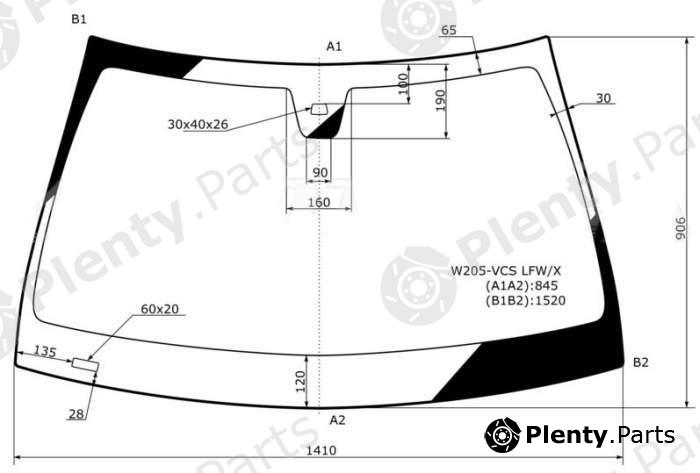  XYG part W205-VCSLFW/X (W205VCSLFWX) Replacement part