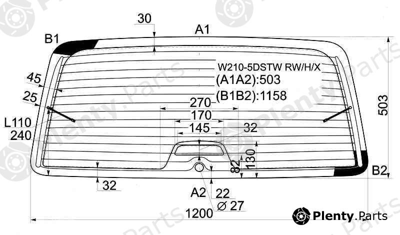  XYG part W210-5DSTWRW/H/X (W2105DSTWRWHX) Replacement part