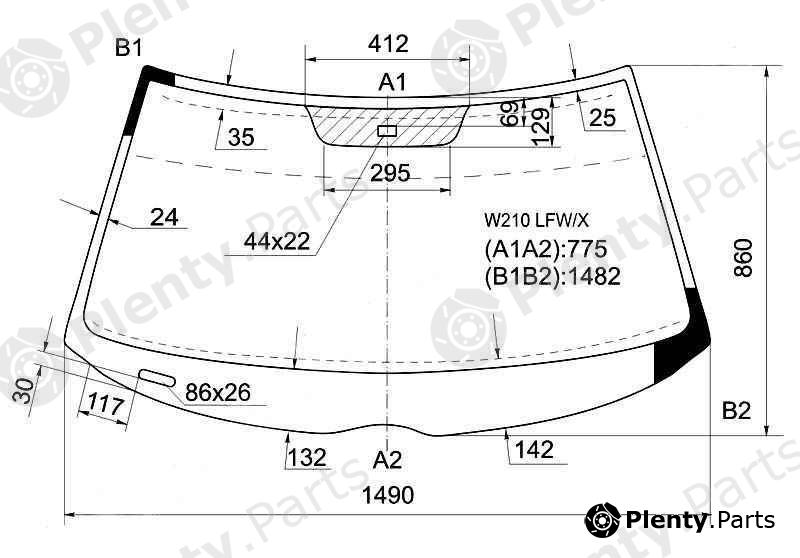  XYG part W210LFW/X (W210LFWX) Replacement part