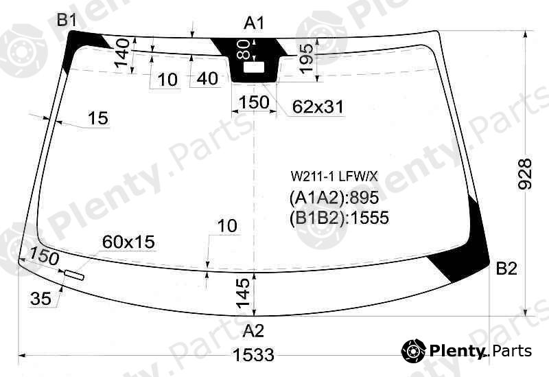 XYG part W211-1LFW/X (W2111LFWX) Replacement part