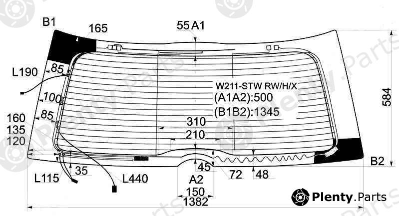  XYG part W211-STWRW/H/X (W211STWRWHX) Replacement part