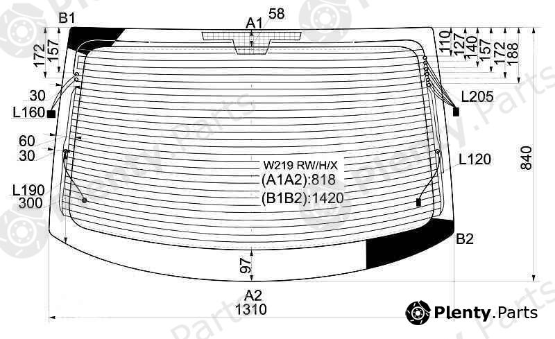  XYG part W219RW/H/X (W219RWHX) Replacement part