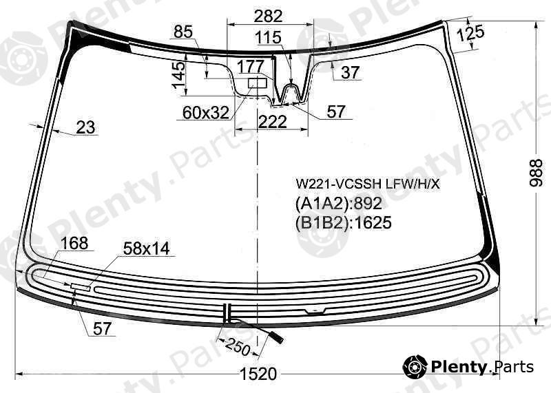  XYG part W221-VCSSHLFW/H/X (W221VCSSHLFWHX) Replacement part