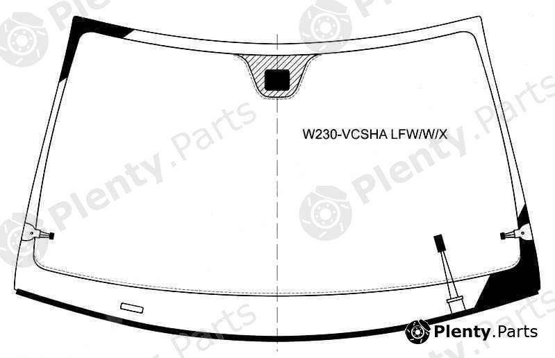  XYG part W230-VCSHALFW/W/X (W230VCSHALFWWX) Replacement part