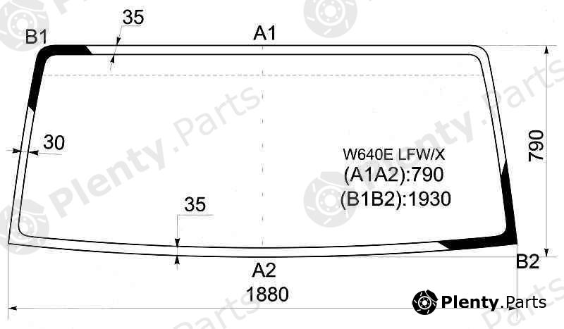  XYG part W640ELFW/X (W640ELFWX) Replacement part