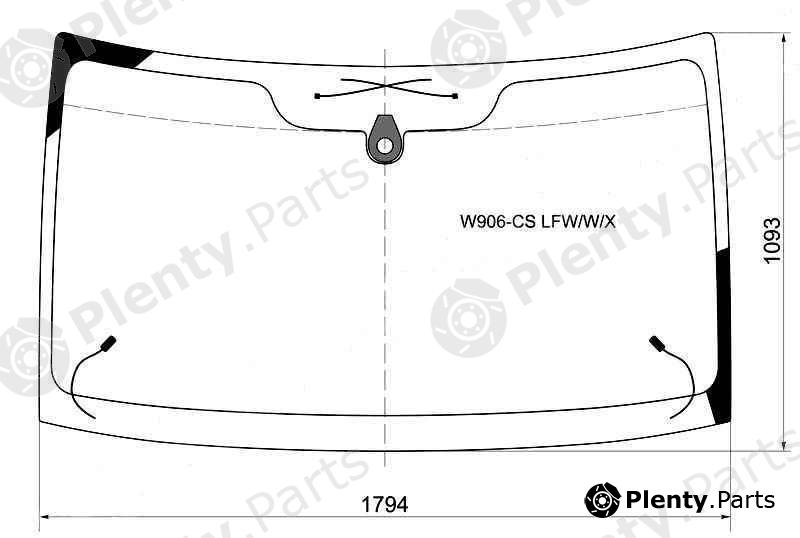  XYG part W906-CSLFW/W/X (W906CSLFWWX) Replacement part