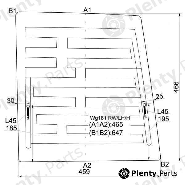  XYG part WG161RW/LH/H (WG161RWLHH) Replacement part