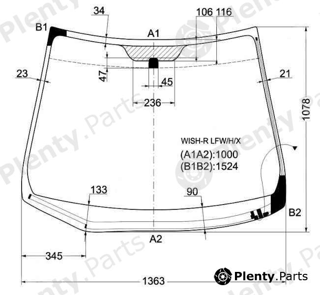  XYG part WISH-RLFW/H/X (WISHRLFWHX) Replacement part