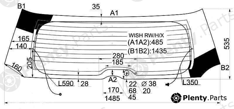  XYG part WISHRW/H/X (WISHRWHX) Replacement part