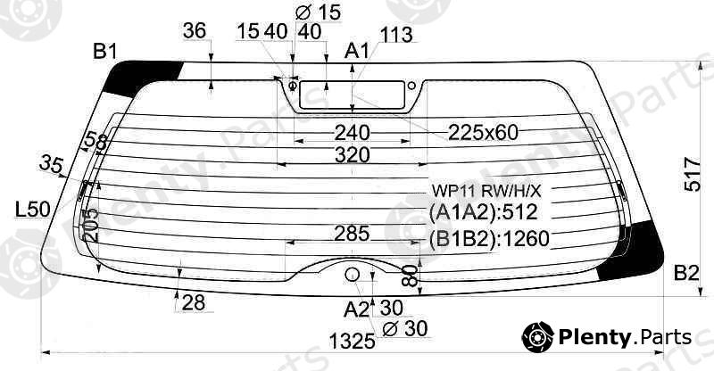  XYG part WP11RW/H/X (WP11RWHX) Replacement part
