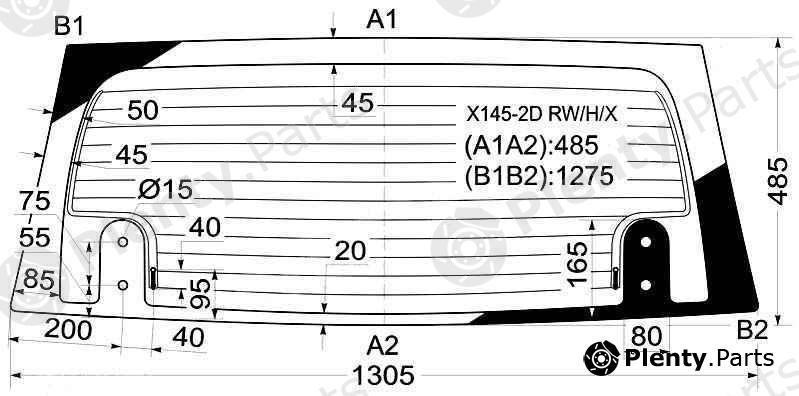  XYG part X145-2DRW/H/X (X1452DRWHX) Replacement part