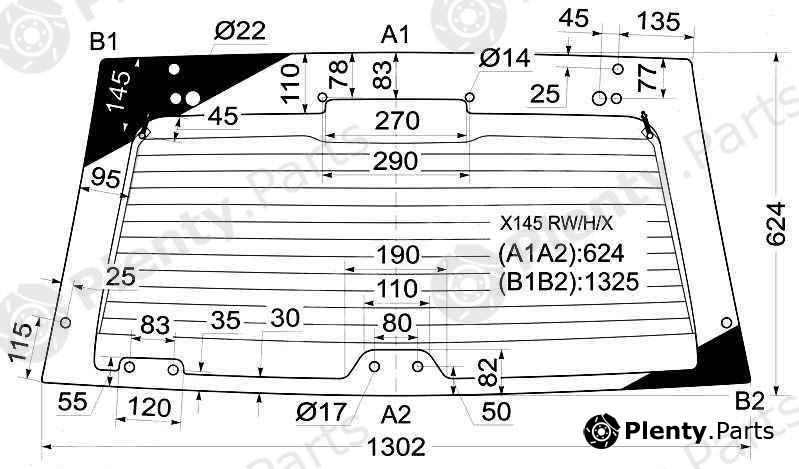  XYG part X145RW/H/X (X145RWHX) Replacement part