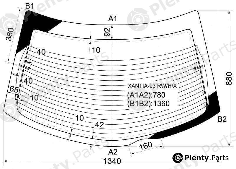  XYG part XANTIA-93RW/H/X (XANTIA93RWHX) Replacement part