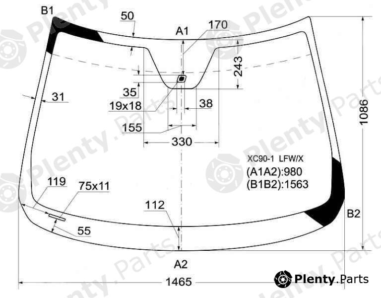  XYG part XC90-1LFW/X (XC901LFWX) Replacement part