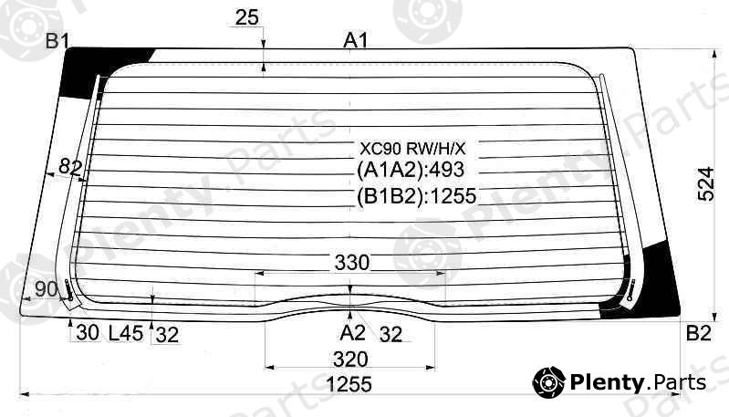  XYG part XC90RW/H/X (XC90RWHX) Replacement part
