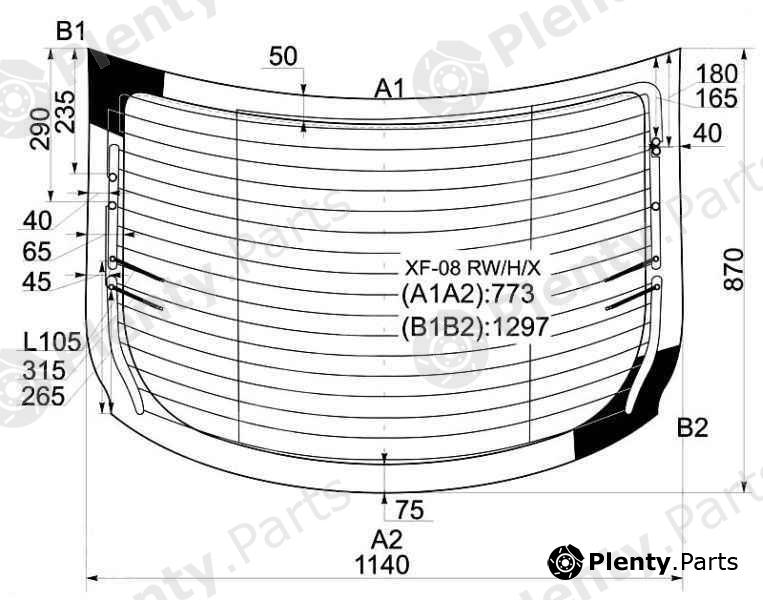  XYG part XF-08RW/H/X (XF08RWHX) Replacement part