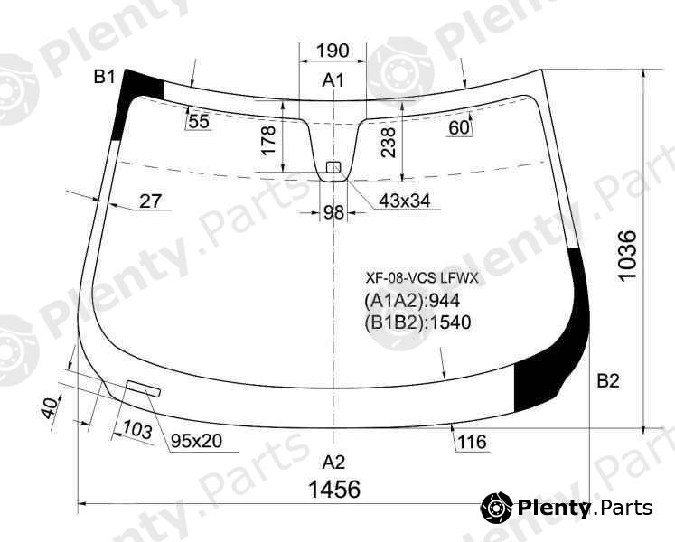  XYG part XF-08-VCSLFW/X (XF08VCSLFWX) Replacement part