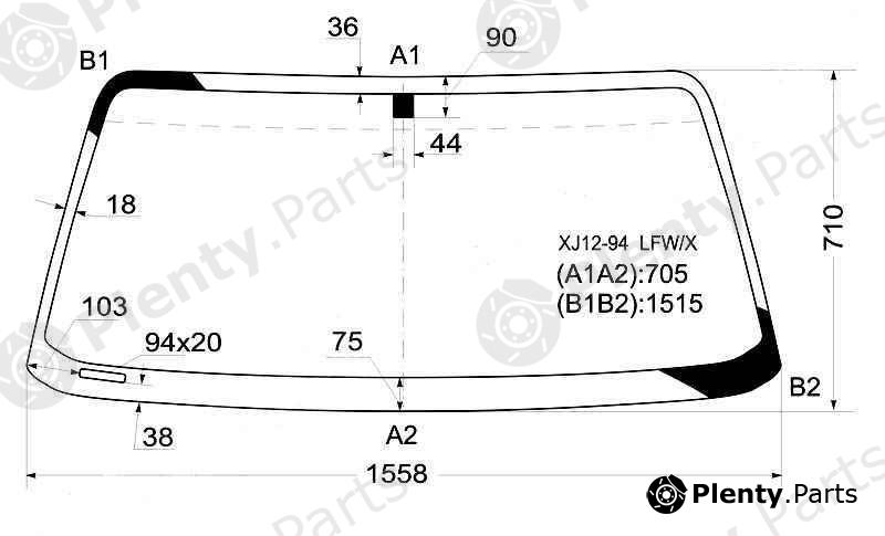  XYG part XJ12-94LFW/X (XJ1294LFWX) Replacement part
