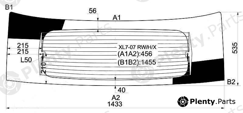  XYG part XL7-07RW/H/X (XL707RWHX) Replacement part