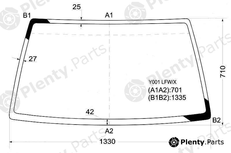  XYG part Y001LFW/X (Y001LFWX) Replacement part