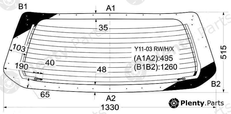  XYG part Y11-03RW/H/X (Y1103RWHX) Replacement part
