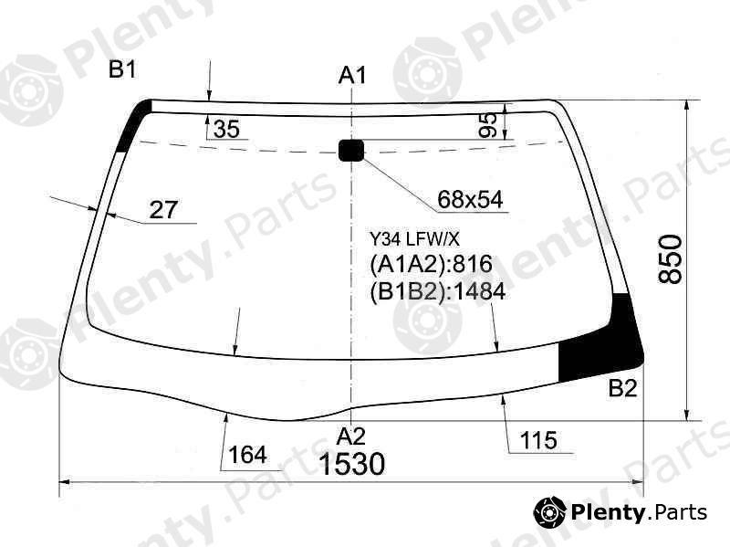  XYG part Y34LFW/X (Y34LFWX) Replacement part