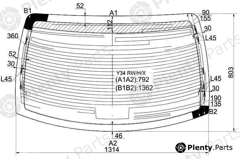  XYG part Y34RW/H/X (Y34RWHX) Replacement part
