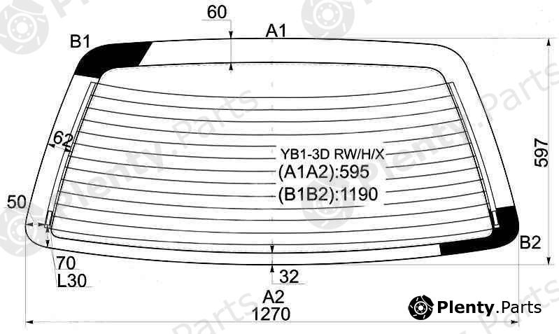  XYG part YB1-3DRW/H/X (YB13DRWHX) Replacement part