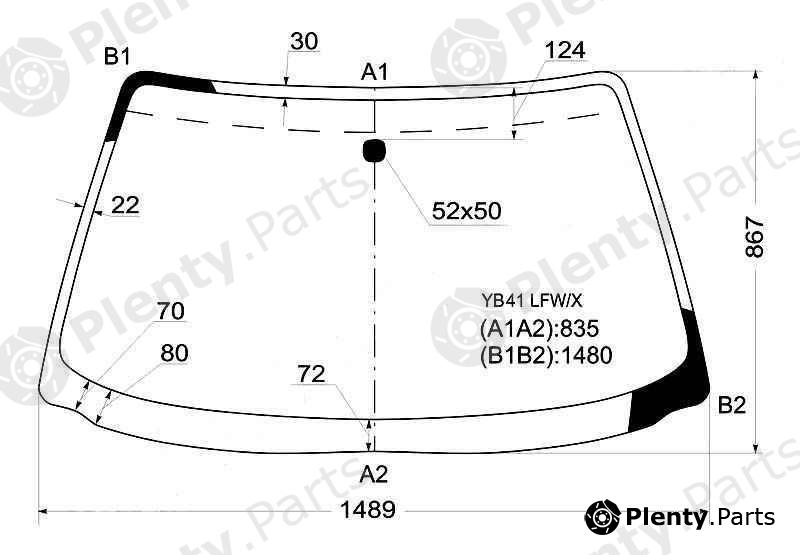  XYG part YB41LFW/X (YB41LFWX) Replacement part
