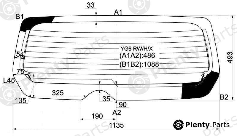  XYG part YG6RW/H/X (YG6RWHX) Replacement part