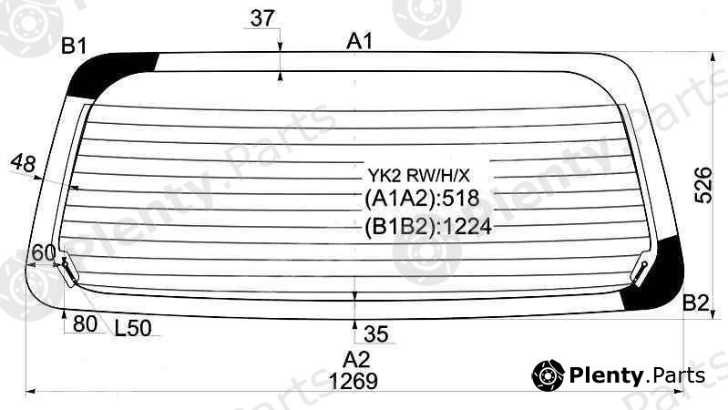  XYG part YK2RW/H/X (YK2RWHX) Replacement part