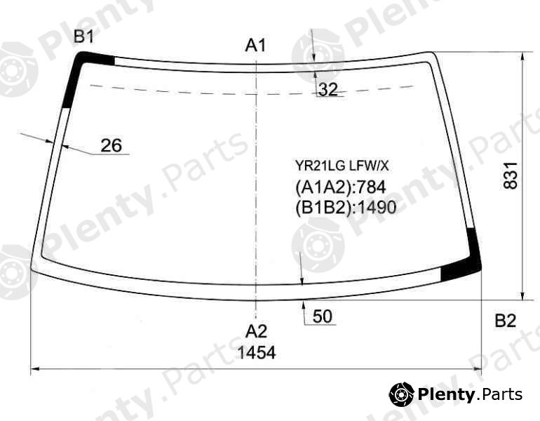  XYG part YR21LGLFW/X (YR21LGLFWX) Replacement part