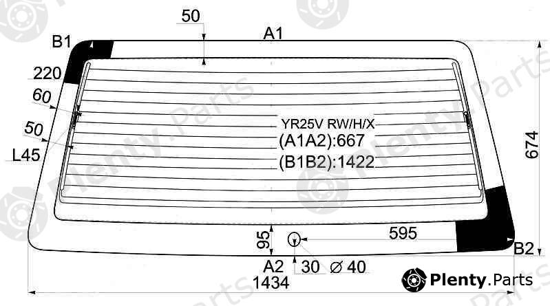  XYG part YR25VRW/H/X (YR25VRWHX) Replacement part