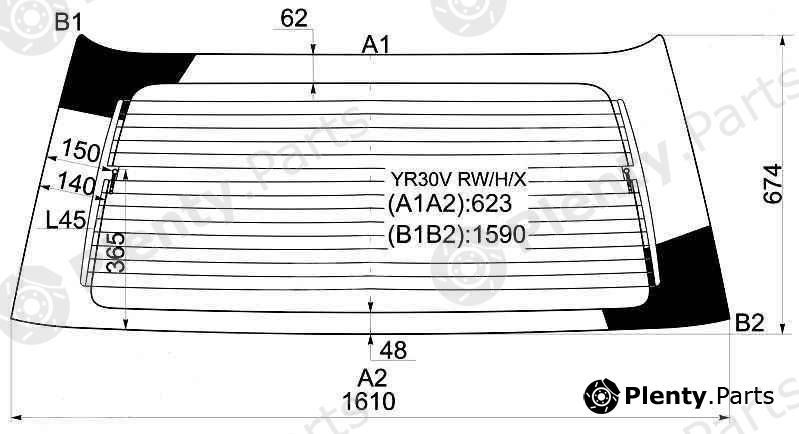  XYG part YR30VRW/H/X (YR30VRWHX) Replacement part