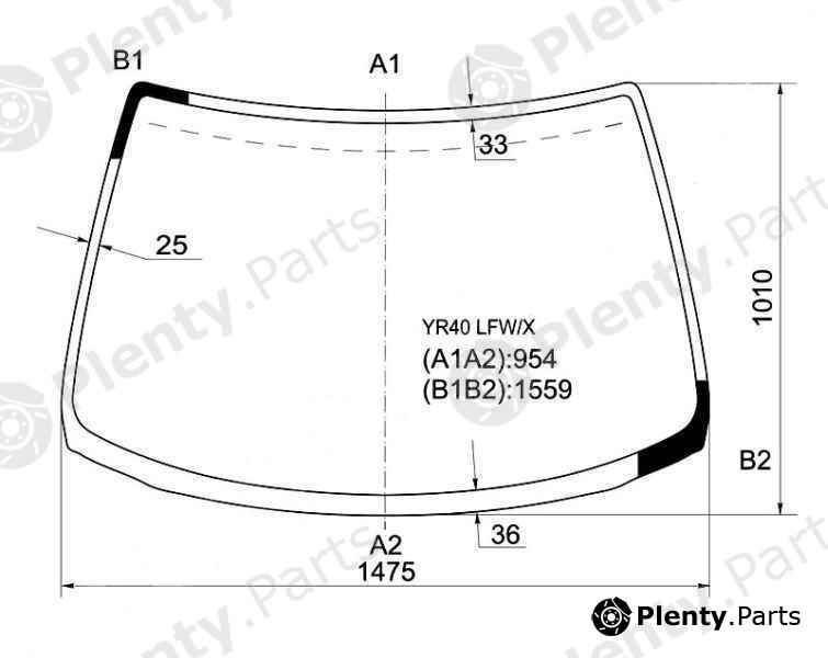  XYG part YR40LFW/X (YR40LFWX) Replacement part