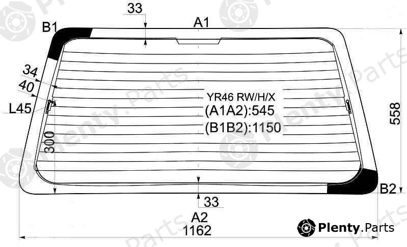  XYG part YR46RW/H/X (YR46RWHX) Replacement part