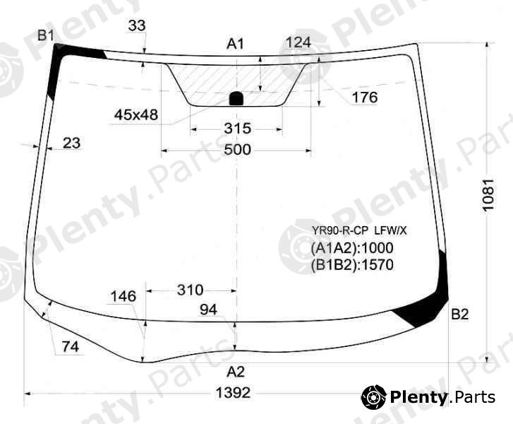  XYG part YR90-R-CPLFW/X (YR90RCPLFWX) Replacement part
