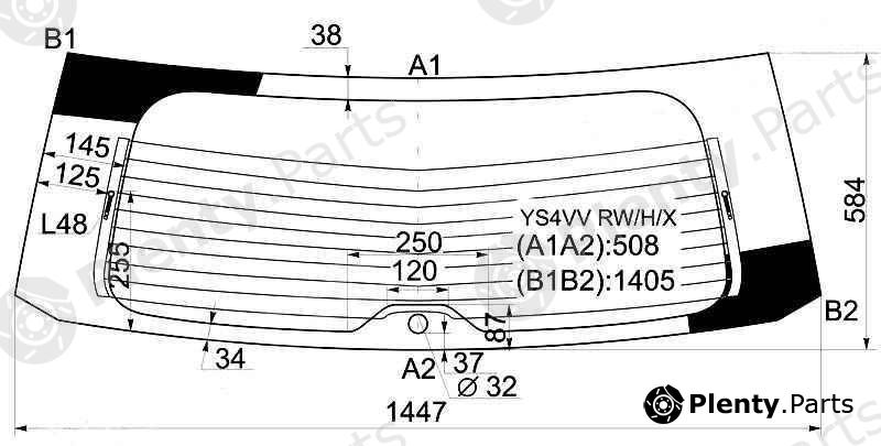  XYG part YS4VVRW/H/X (YS4VVRWHX) Replacement part