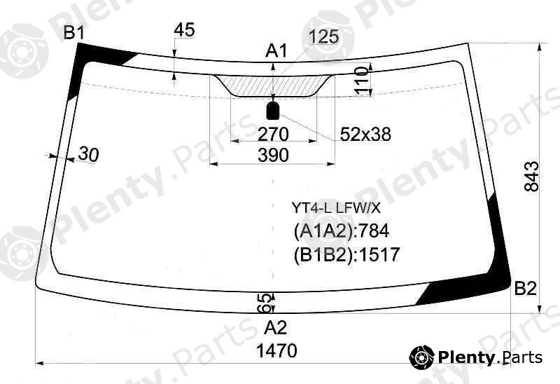  XYG part YT4-LLFW/X (YT4LLFWX) Replacement part