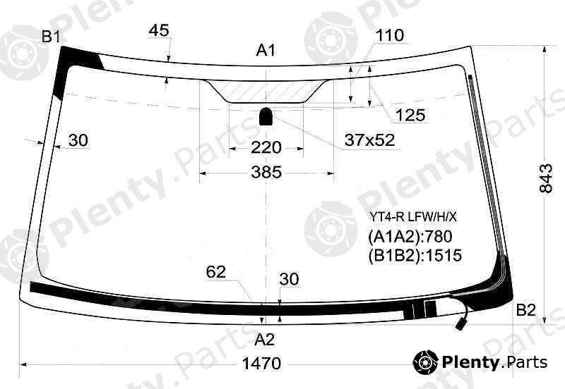  XYG part YT4-RLFW/H/X (YT4RLFWHX) Replacement part