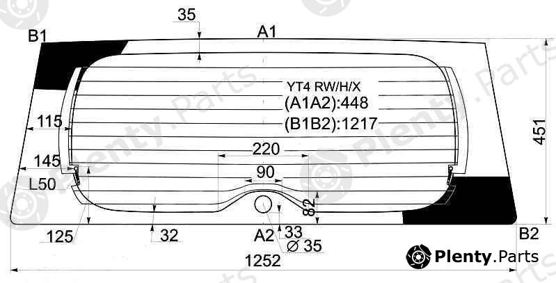  XYG part YT4RW/H/X (YT4RWHX) Replacement part