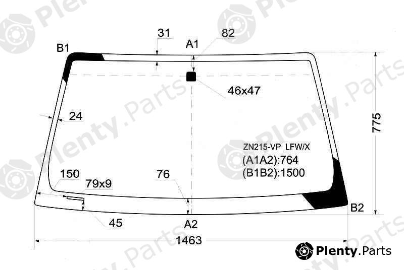  XYG part ZN215-VPLFW/X (ZN215VPLFWX) Replacement part