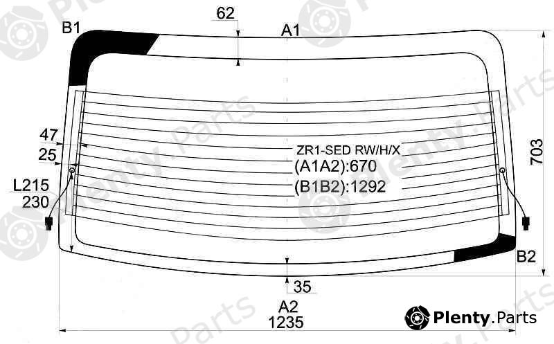  XYG part ZR1-SEDRW/H/X (ZR1SEDRWHX) Replacement part