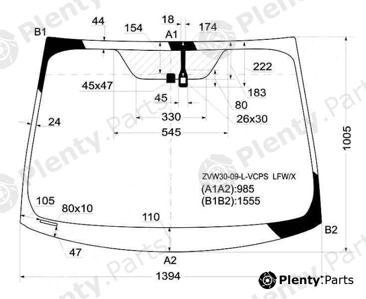  XYG part ZVW30-09-L-VCPSLFW/X (ZVW3009LVCPSLFWX) Replacement part