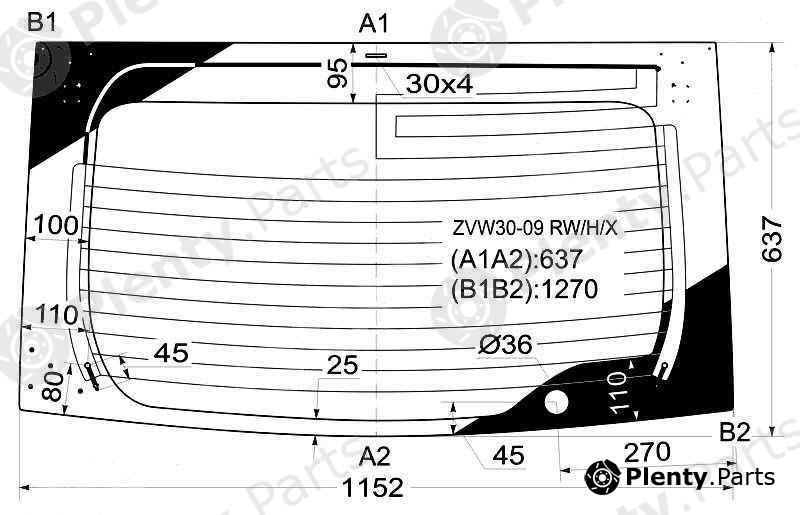  XYG part ZVW30-09RW/H/X (ZVW3009RWHX) Replacement part