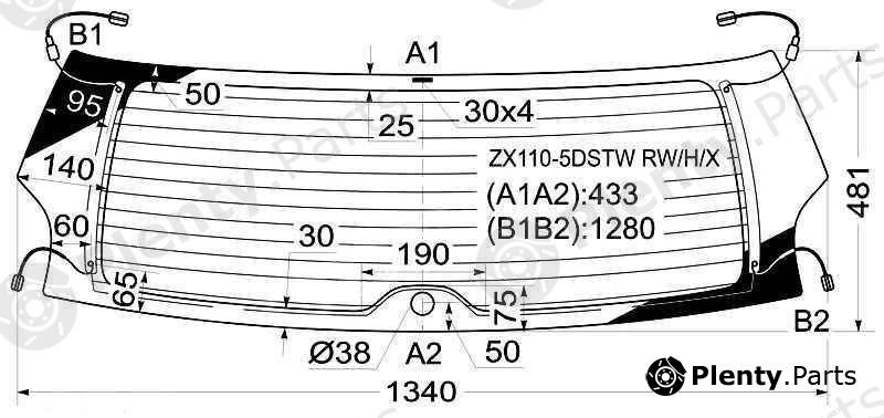  XYG part ZX110-5DSTWRW/H/X (ZX1105DSTWRWHX) Replacement part