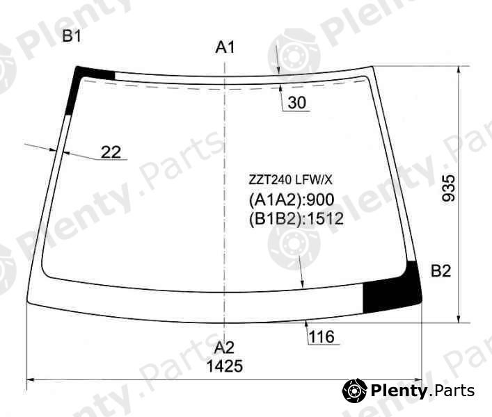  XYG part ZZT240LFW/X (ZZT240LFWX) Replacement part