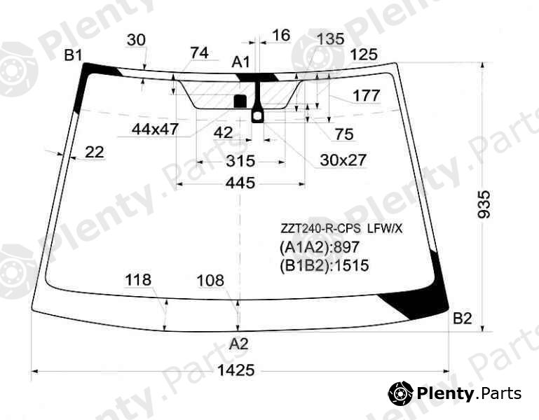  XYG part ZZT240-R-CPSLFW/X (ZZT240RCPSLFWX) Replacement part